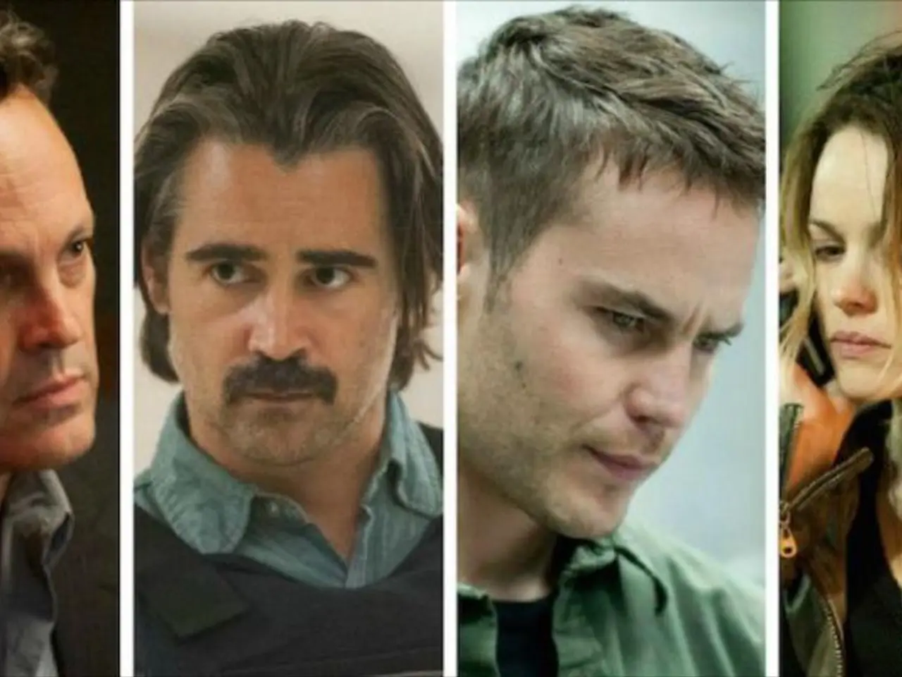 It is a collage image, there are total four pictures, three of them were men and in the fourth...